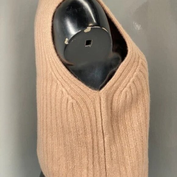 NEW FAVORITE DAUGHTER Women Vest Mauve Size M Knit Top Wool Cashmere Button - Picture 6 of 9